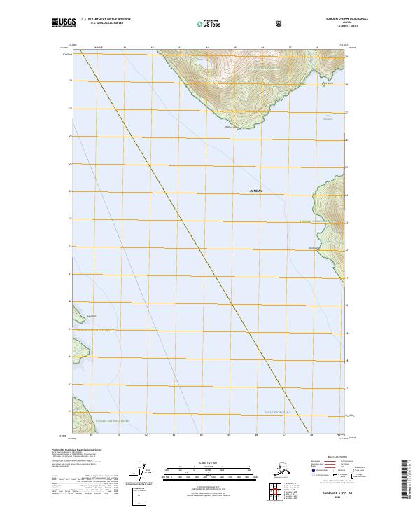 USGS Topographic Map – Sumdum D-6 NW
