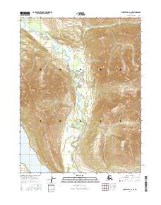 USGS Topographic Map – Survey Pass A-1 NE