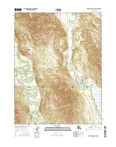 USGS Topographic Map – Survey Pass A-1 NW