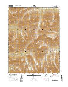 2016 Map of Survey Pass A-2 NW, 2016 Print