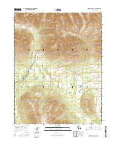 USGS Topographic Map – Survey Pass A-2 SW