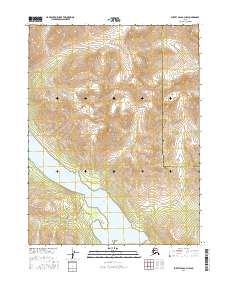 USGS Topographic Map – Survey Pass A-3 NW