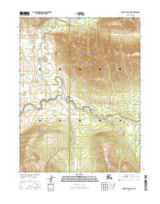 USGS Topographic Map – Survey Pass A-3 SE