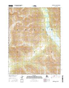 USGS Topographic Map – Survey Pass A-4 NE