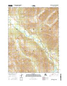 USGS Topographic Map – Survey Pass A-4 NW