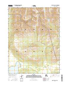 2016 Map of Survey Pass A-4 SE, 2016 Print