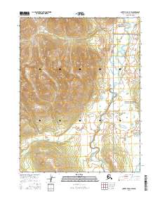 2016 Map of Survey Pass A-4 SW, 2016 Print