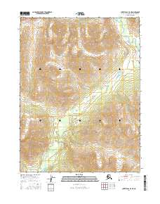 USGS Topographic Map – Survey Pass A-5 NE
