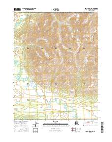 2016 Map of Survey Pass A-5 SE, 2016 Print