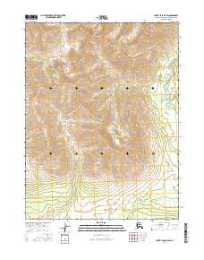 2016 Map of Survey Pass A-5 SW, 2016 Print