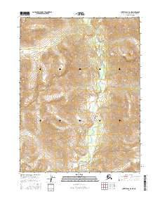 2016 Map of Survey Pass A-6 NE, 2016 Print