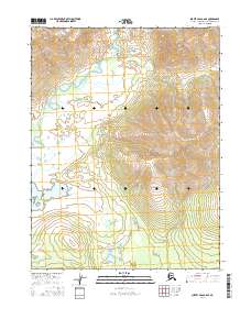 USGS Topographic Map – Survey Pass A-6 SE