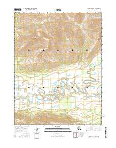 2016 Map of Survey Pass A-6 SW, 2016 Print