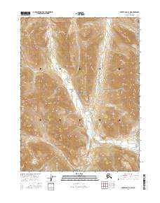 2016 Map of Survey Pass B-1 NE, 2016 Print