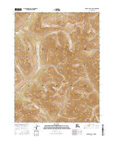 2016 Map of Survey Pass B-1 NW, 2016 Print