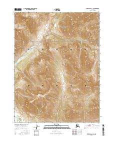 2016 Map of Survey Pass B-1 SE, 2016 Print