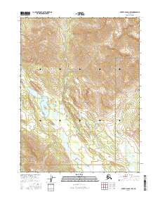 2016 Map of Survey Pass B-1 SW, 2016 Print