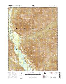USGS Topographic Map – Survey Pass B-2 NE