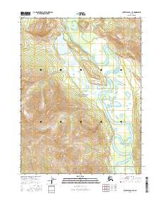 USGS Topographic Map – Survey Pass B-2 SE
