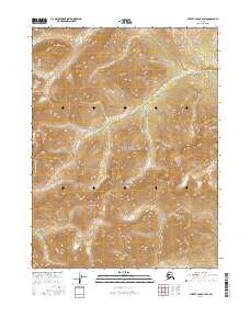 2016 Map of Survey Pass B-2 SW, 2016 Print