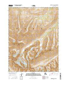 USGS Topographic Map – Survey Pass B-3 NE