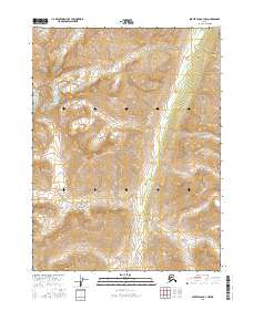 2016 Map of Survey Pass B-3 NW, 2016 Print