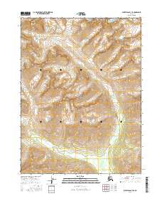 2016 Map of Survey Pass B-3 SE, 2016 Print