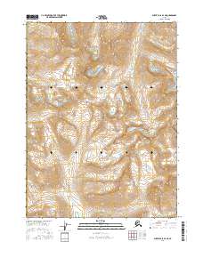 USGS Topographic Map – Survey Pass B-4 NE