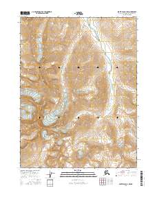 USGS Topographic Map – Survey Pass B-4 NW