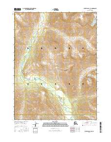 2016 Map of Survey Pass B-4 SE, 2016 Print