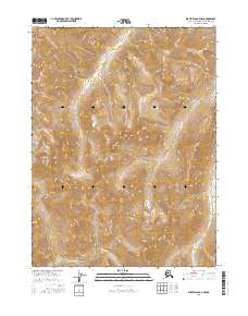 USGS Topographic Map – Survey Pass B-5 NW