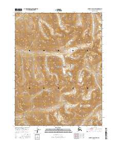 USGS Topographic Map – Survey Pass B-5 SW