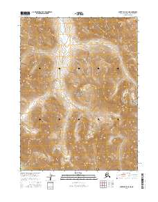 USGS Topographic Map – Survey Pass B-6 NE