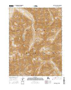 USGS Topographic Map – Survey Pass B-6 NW