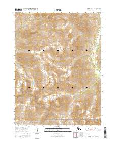 2016 Map of Survey Pass B-6 SW, 2016 Print