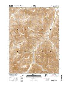 USGS Topographic Map – Survey Pass C-1 NE