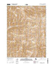 2016 Map of Survey Pass C-1 NW, 2016 Print
