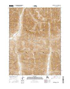 USGS Topographic Map – Survey Pass C-1 SE
