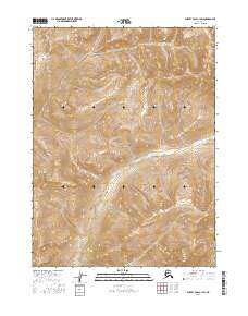 2016 Map of Survey Pass C-1 SW, 2016 Print
