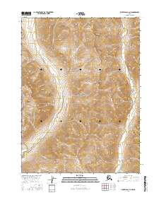 USGS Topographic Map – Survey Pass C-2 NW