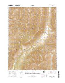 2016 Map of Survey Pass C-2 SE, 2016 Print