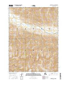 2016 Map of Survey Pass C-4 NW, 2016 Print