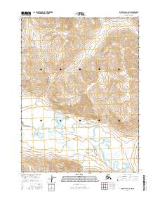 USGS Topographic Map – Survey Pass C-5 NW