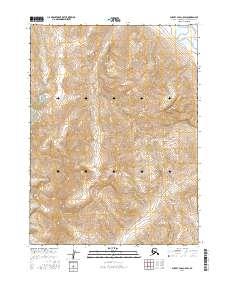 2016 Map of Survey Pass C-5 SW, 2016 Print