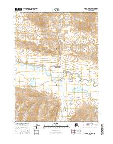 USGS Topographic Map – Survey Pass C-6 NE