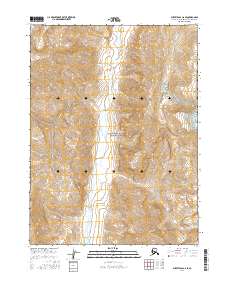 USGS Topographic Map – Survey Pass C-6 SE