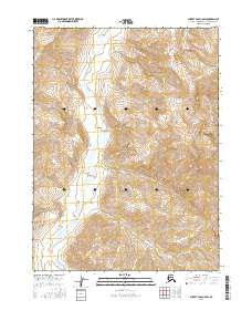 2016 Map of Survey Pass C-6 SW, 2016 Print