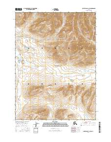 USGS Topographic Map – Survey Pass D-1 NW