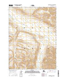 USGS Topographic Map – Survey Pass D-3 NW