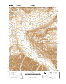 2016 Map of Survey Pass D-4 NW, 2016 Print